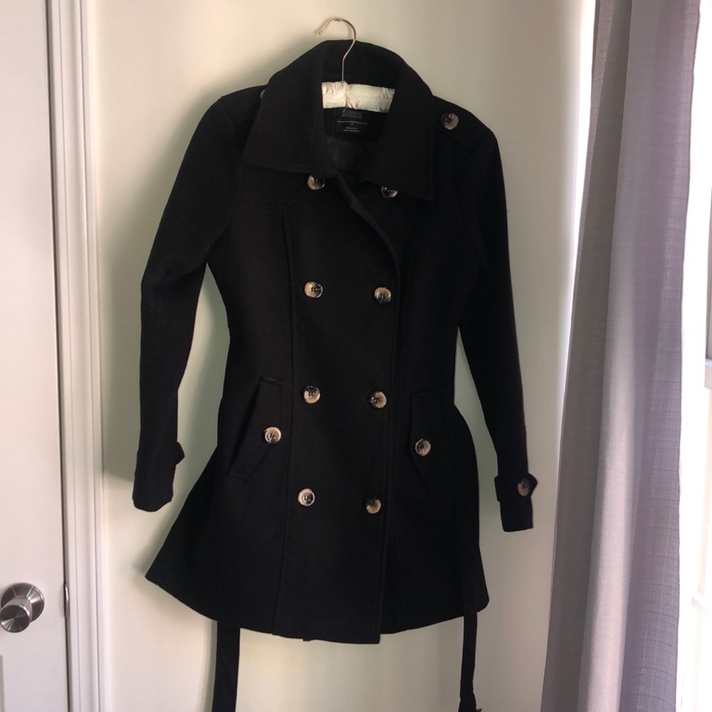 Beautiful Black Pea Coat